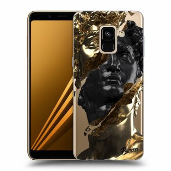 Husă pentru Samsung Galaxy A8 2018 A530F - Gold - Black