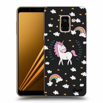 Husă pentru Samsung Galaxy A8 2018 A530F - Unicorn star heaven