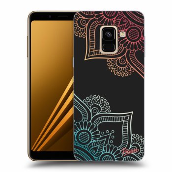 Husă pentru Samsung Galaxy A8 2018 A530F - Flowers pattern