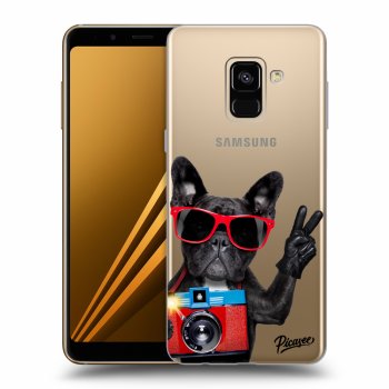Husă pentru Samsung Galaxy A8 2018 A530F - French Bulldog