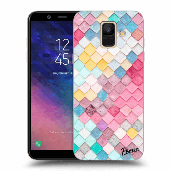Husă pentru Samsung Galaxy A6 A600F - Colorful roof