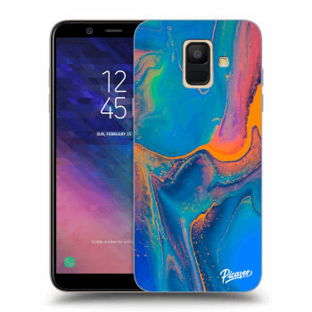 Husă pentru Samsung Galaxy A6 A600F - Rainbow