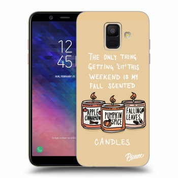 Husă pentru Samsung Galaxy A6 A600F - Candles