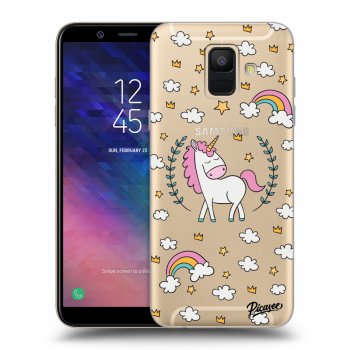 Husă pentru Samsung Galaxy A6 A600F - Unicorn star heaven