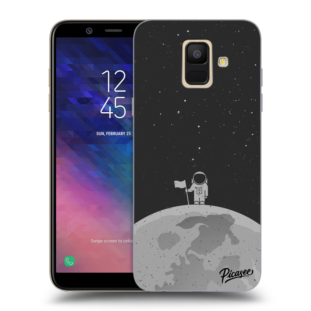 Picasee husă transparentă din silicon pentru Samsung Galaxy A6 A600F - Astronaut