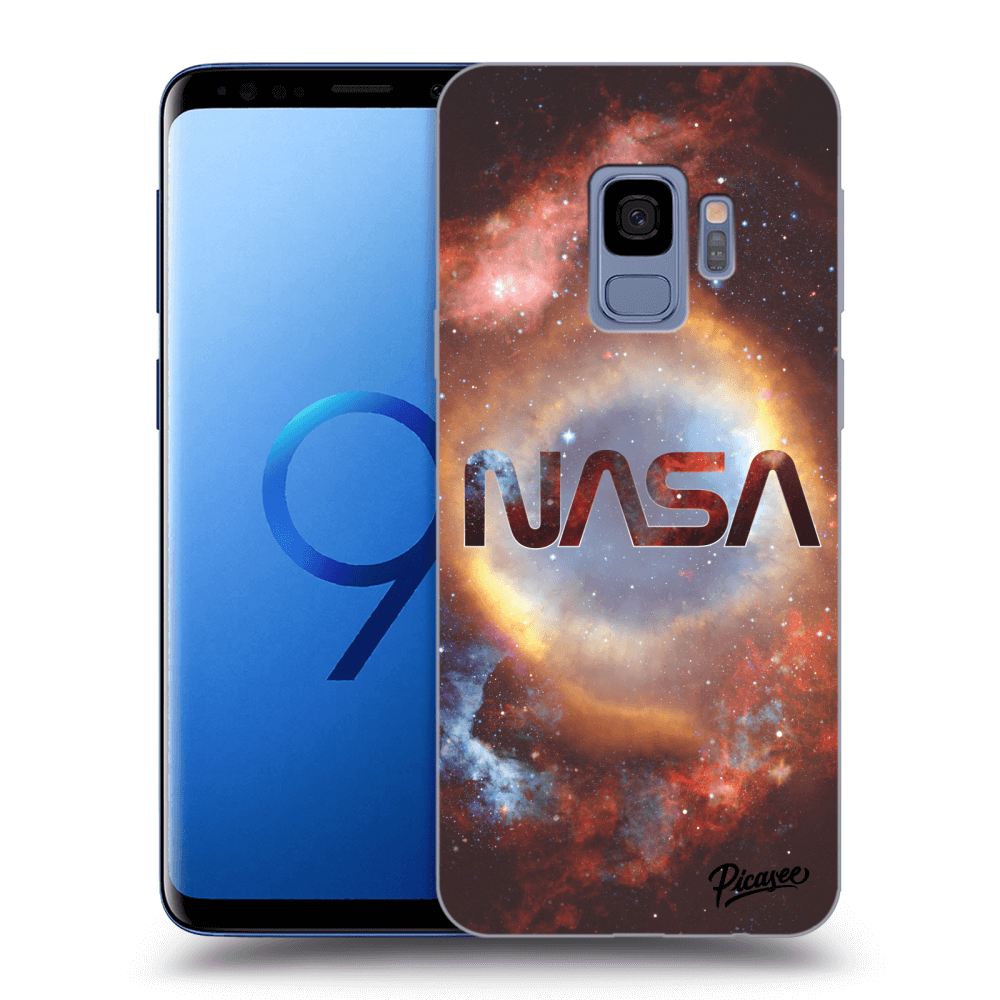 Picasee husă neagră din silicon pentru Samsung Galaxy S9 G960F - Nebula