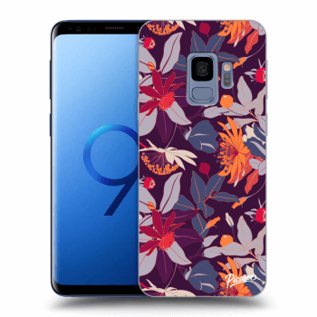 Husă pentru Samsung Galaxy S9 G960F - Purple Leaf