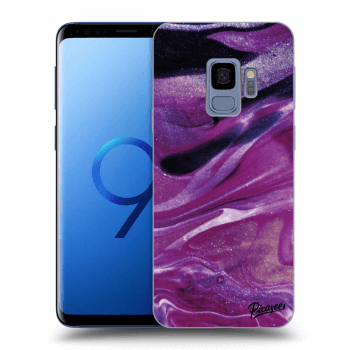 Husă pentru Samsung Galaxy S9 G960F - Purple glitter