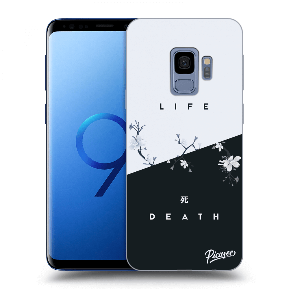 Picasee husă neagră din silicon pentru Samsung Galaxy S9 G960F - Life - Death