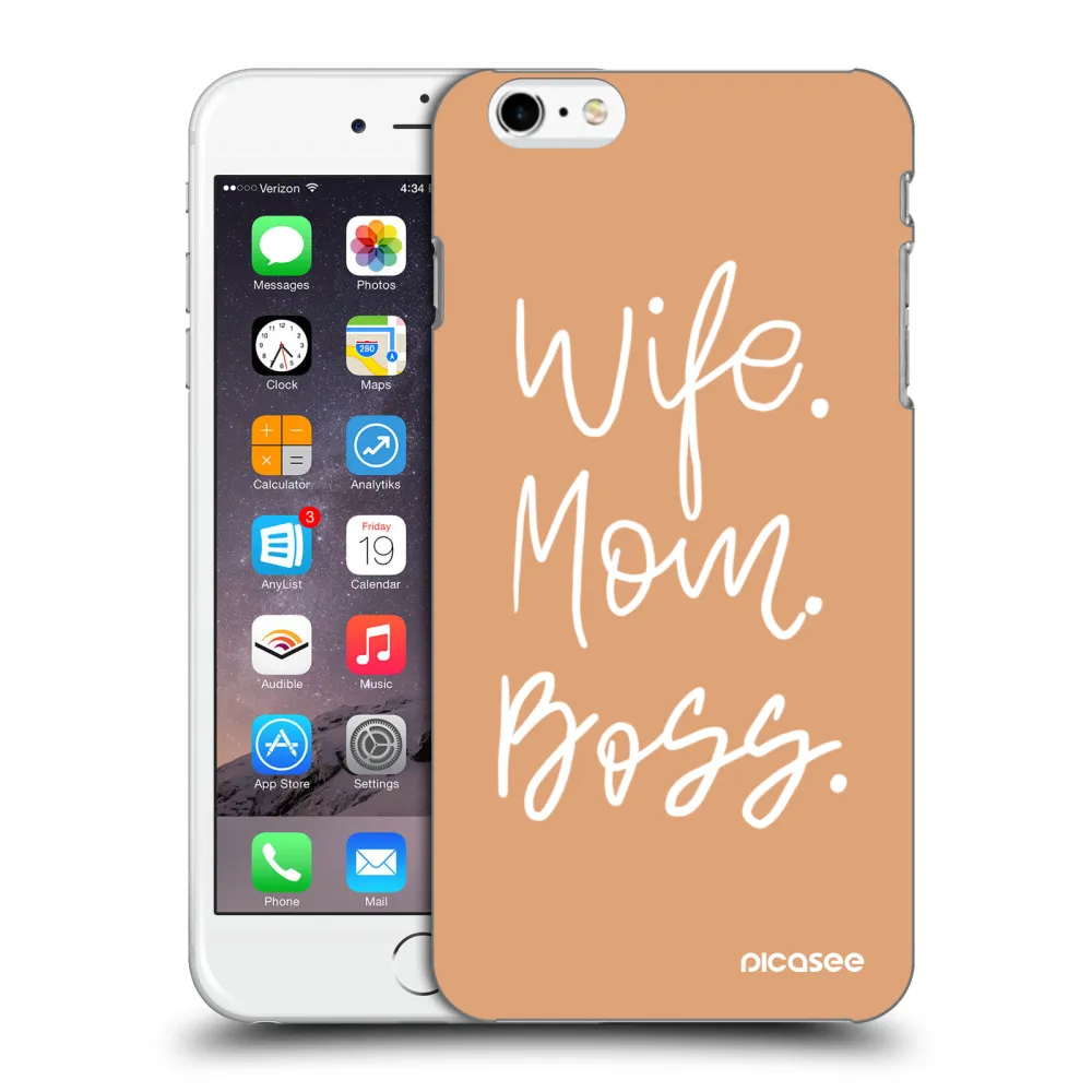 Picasee ULTIMATE CASE pentru Apple iPhone 6 Plus/6S Plus - Boss Mama