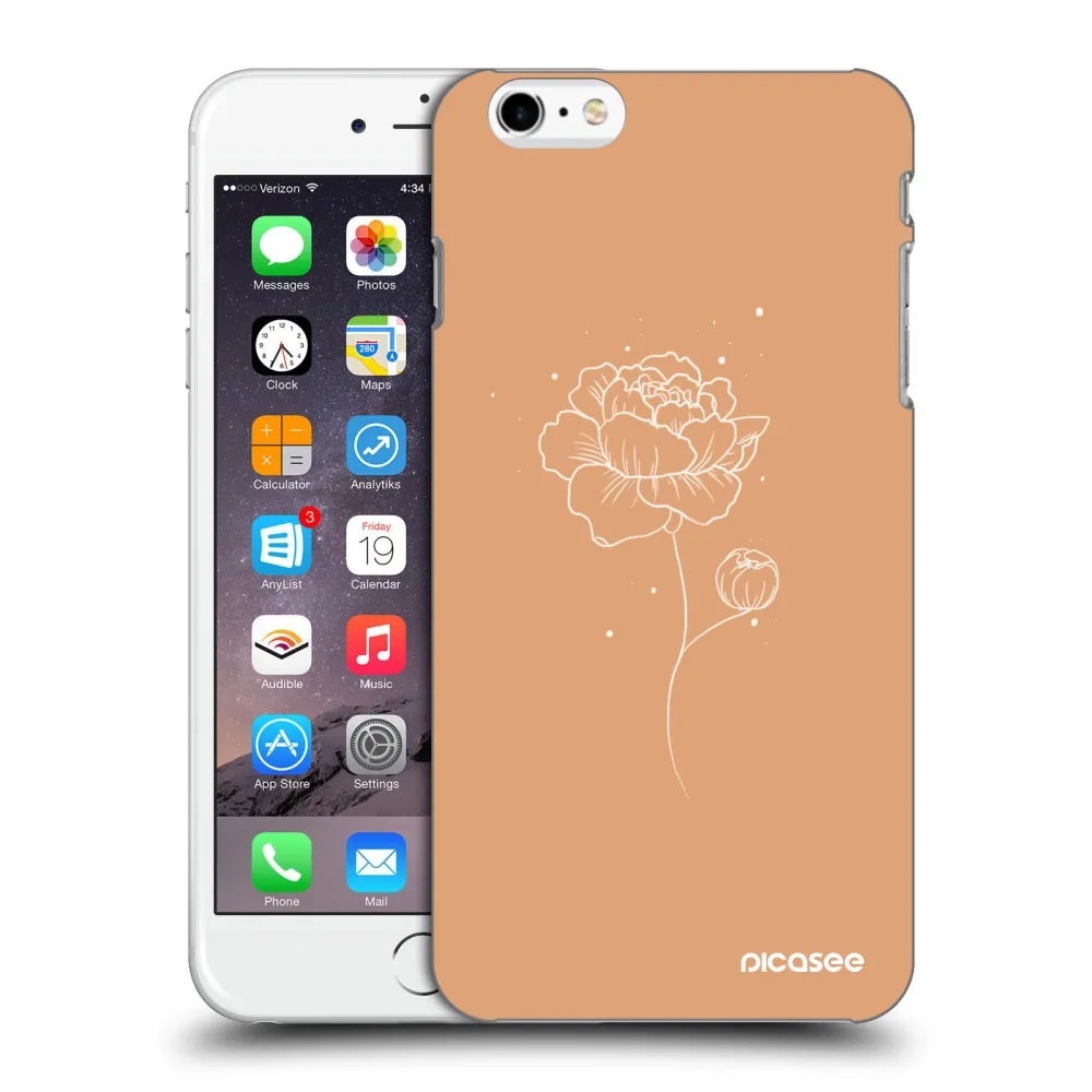 Picasee ULTIMATE CASE pentru Apple iPhone 6 Plus/6S Plus - Peonies