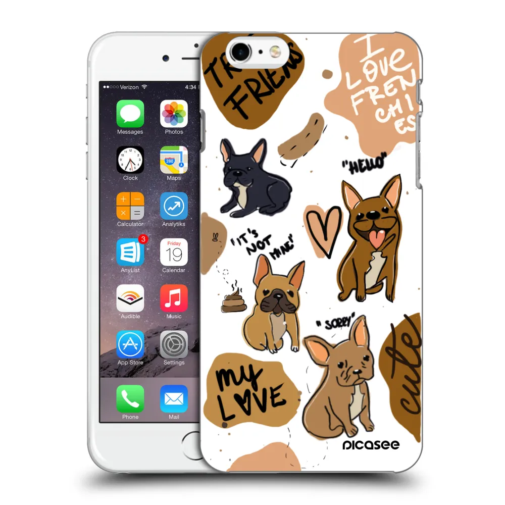 Picasee ULTIMATE CASE pentru Apple iPhone 6 Plus/6S Plus - Frenchies