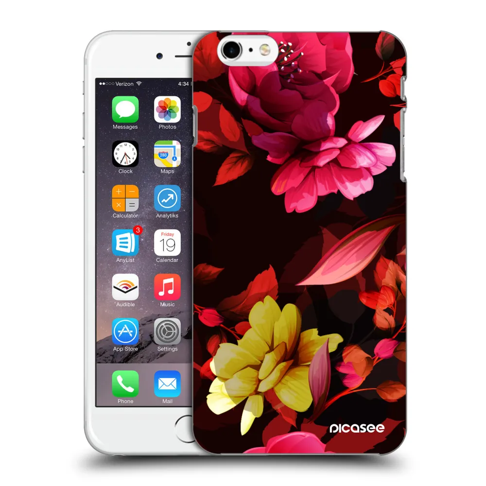 Picasee ULTIMATE CASE pentru Apple iPhone 6 Plus/6S Plus - Dark Peonny