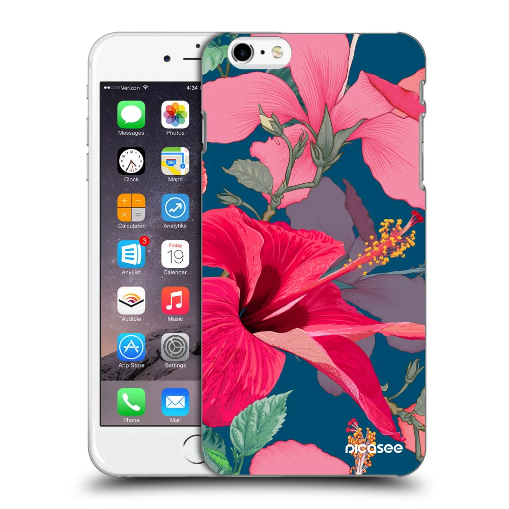 Picasee ULTIMATE CASE pentru Apple iPhone 6 Plus/6S Plus - Hibiscus