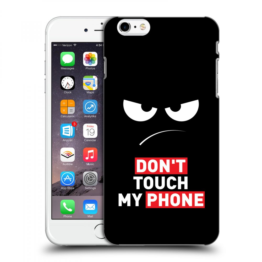 Picasee ULTIMATE CASE pentru Apple iPhone 6 Plus/6S Plus - Angry Eyes - Transparent