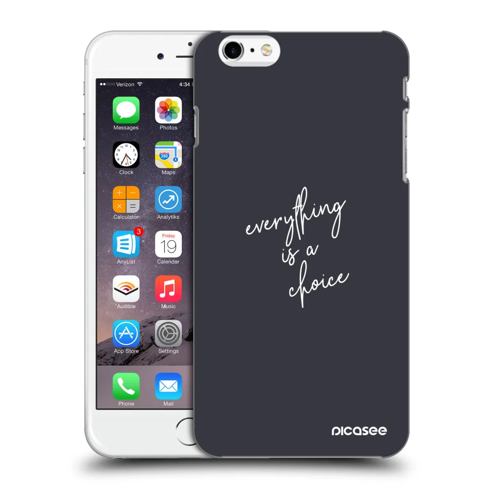 Picasee ULTIMATE CASE pentru Apple iPhone 6 Plus/6S Plus - Everything is a choice
