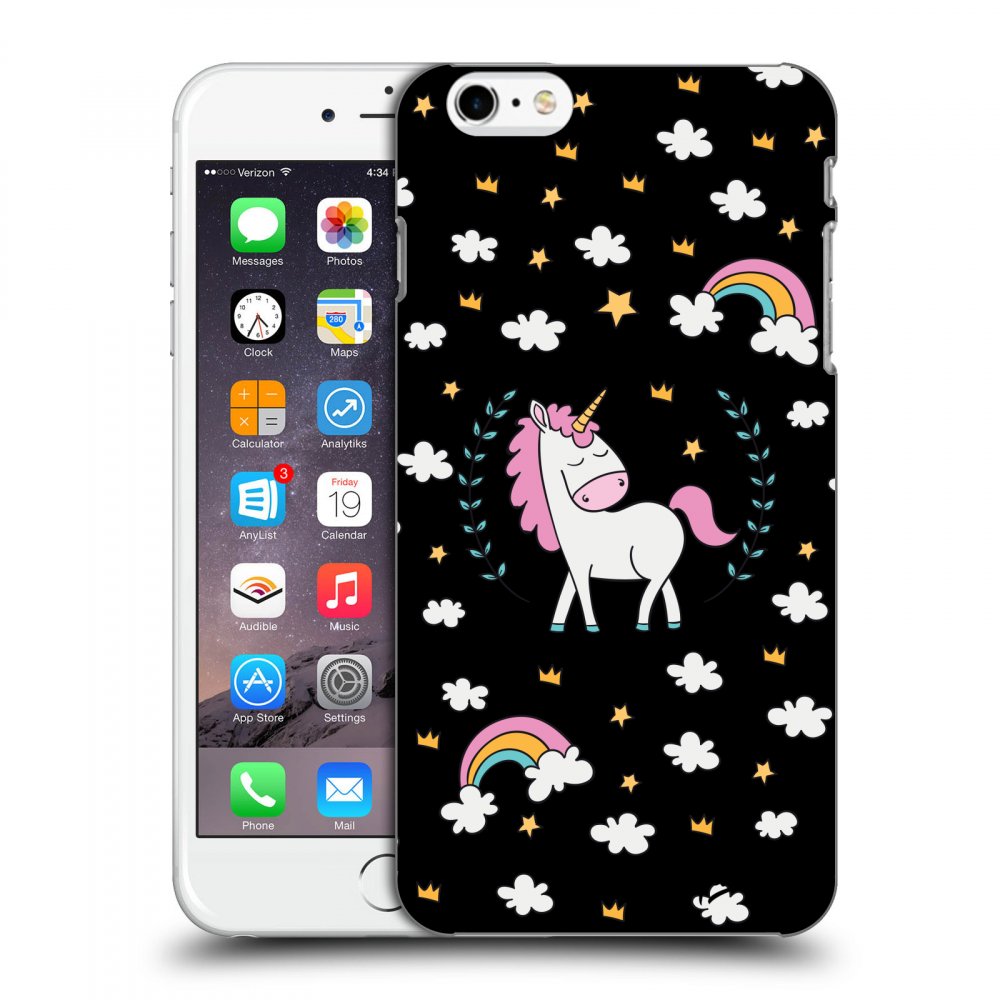 Picasee ULTIMATE CASE pentru Apple iPhone 6 Plus/6S Plus - Unicorn star heaven