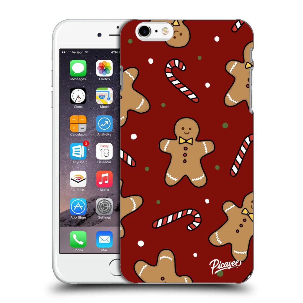 Picasee ULTIMATE CASE pentru Apple iPhone 6 Plus/6S Plus - Gingerbread 2