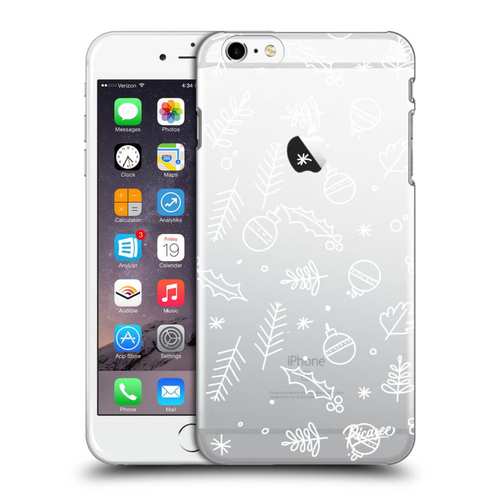 Husă Transparentă Din Silicon Pentru Apple IPhone 6 Plus/6S Plus - Mistletoe