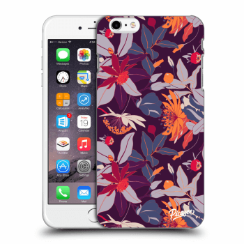 Husă pentru Apple iPhone 6 Plus/6S Plus - Purple Leaf