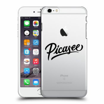 Picasee husă transparentă din silicon pentru Apple iPhone 6 Plus/6S Plus - Picasee - old logo - black