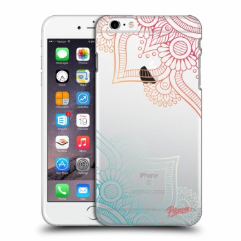 Picasee husă transparentă din silicon pentru Apple iPhone 6 Plus/6S Plus - Flowers pattern