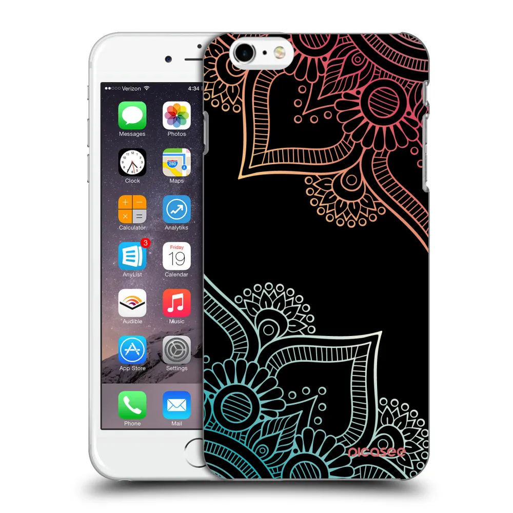 Picasee ULTIMATE CASE pentru Apple iPhone 6 Plus/6S Plus - Flowers pattern
