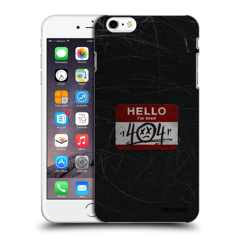 Picasee ULTIMATE CASE pentru Apple iPhone 6 Plus/6S Plus - HELLO 404