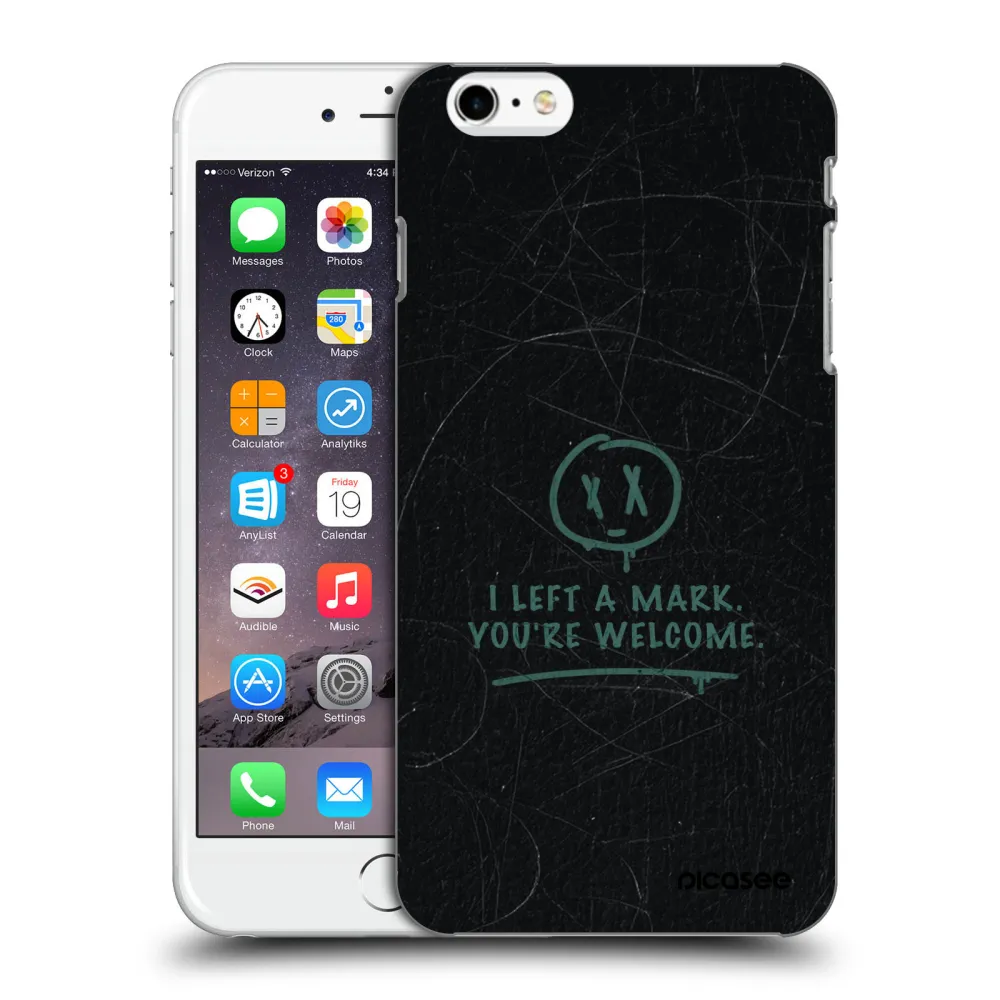Picasee ULTIMATE CASE pentru Apple iPhone 6 Plus/6S Plus - LEFT A MARK