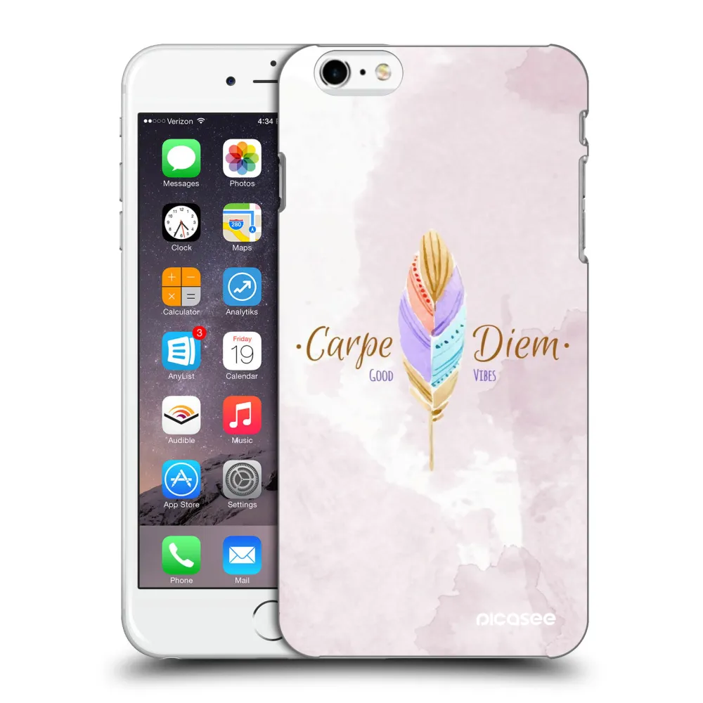 Picasee ULTIMATE CASE pentru Apple iPhone 6 Plus/6S Plus - Carpe Diem
