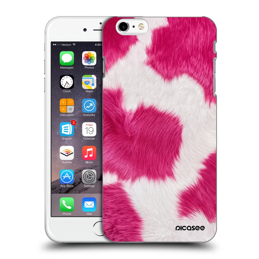 Picasee ULTIMATE CASE pentru Apple iPhone 6 Plus/6S Plus - Pink Moo