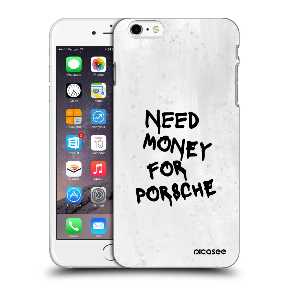 Picasee ULTIMATE CASE pentru Apple iPhone 6 Plus/6S Plus - White Dollar