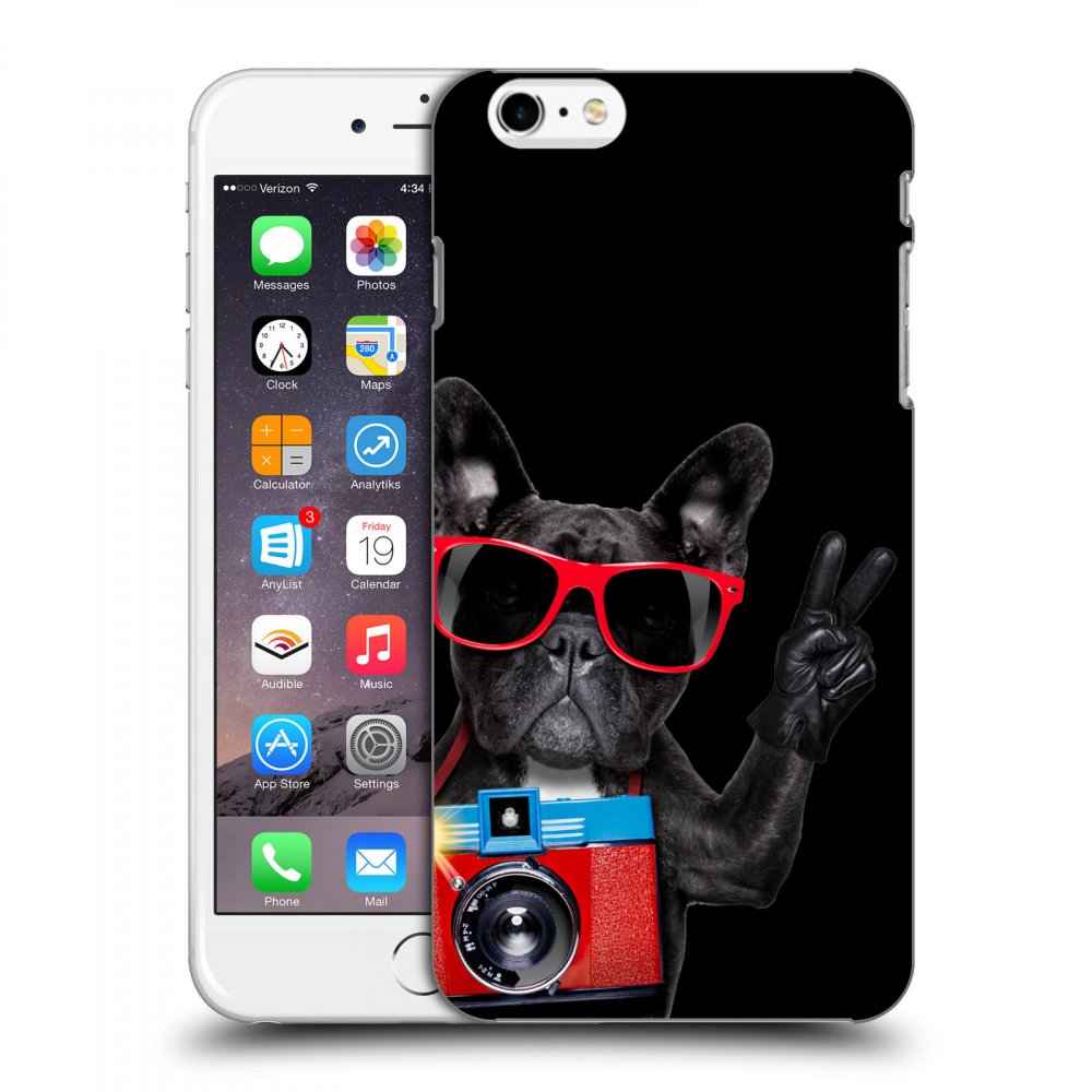 Picasee ULTIMATE CASE pentru Apple iPhone 6 Plus/6S Plus - French Bulldog