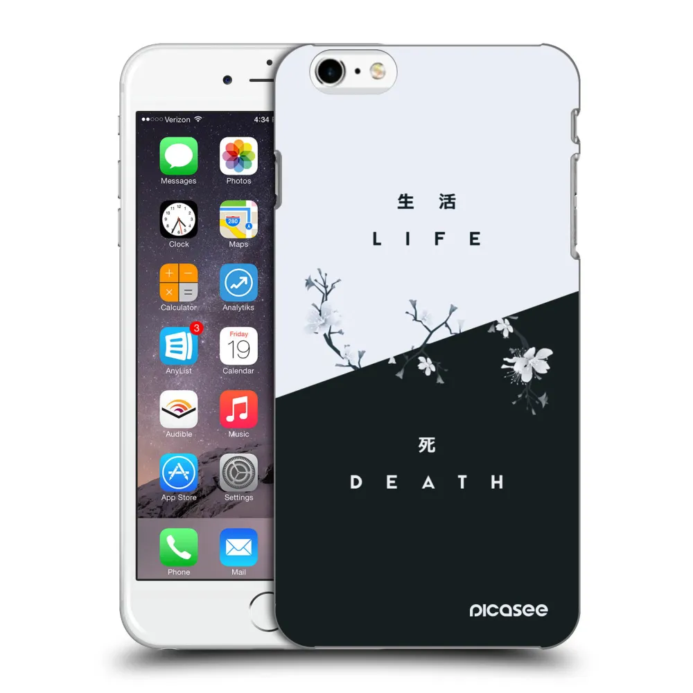 Picasee ULTIMATE CASE pentru Apple iPhone 6 Plus/6S Plus - Life - Death