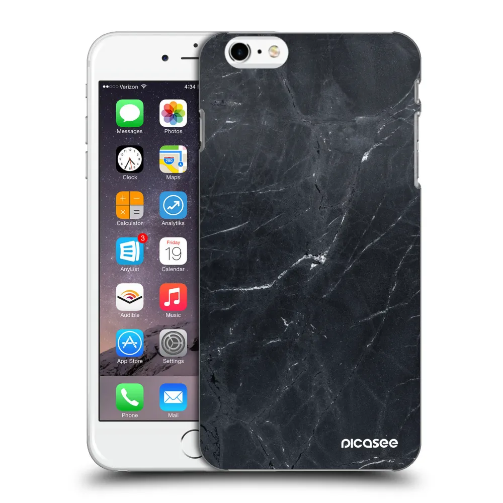 Picasee ULTIMATE CASE pentru Apple iPhone 6 Plus/6S Plus - Black marble