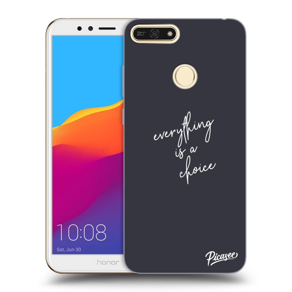 Picasee ULTIMATE CASE pentru Honor 7A - Everything is a choice