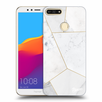 Husă pentru Honor 7A - White tile