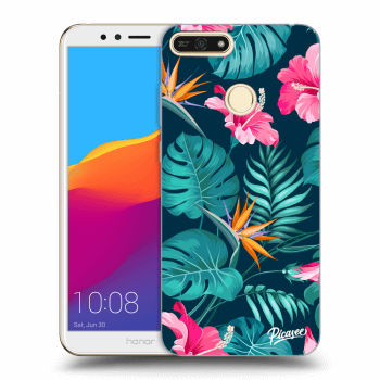 Husă pentru Honor 7A - Pink Monstera