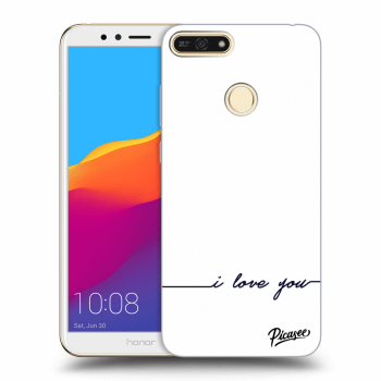 Husă pentru Honor 7A - I love you