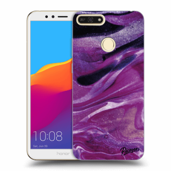 Husă pentru Honor 7A - Purple glitter