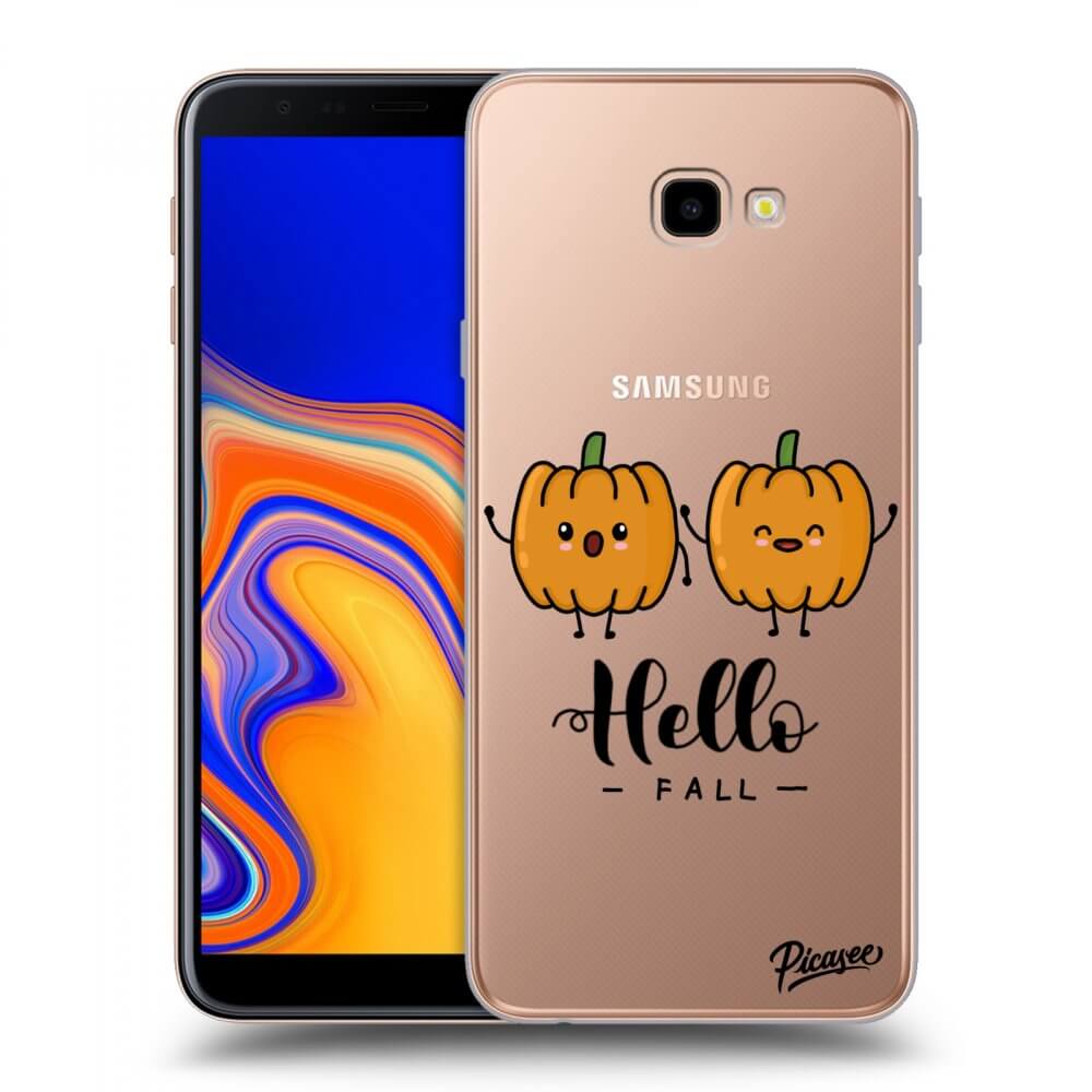 Picasee husă transparentă din silicon pentru Samsung Galaxy J4+ J415F - Hallo Fall