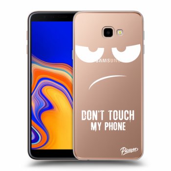 Picasee husă transparentă din silicon pentru Samsung Galaxy J4+ J415F - Don't Touch My Phone