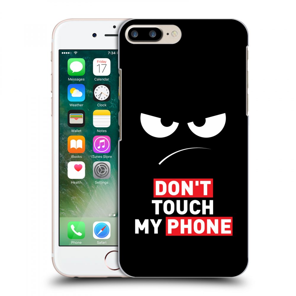Picasee ULTIMATE CASE pentru Apple iPhone 7 Plus - Angry Eyes - Transparent