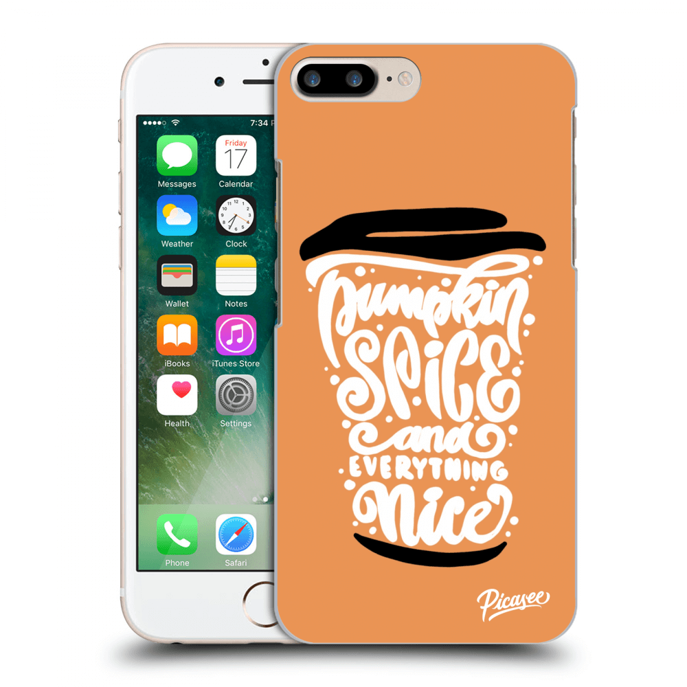 Picasee ULTIMATE CASE pentru Apple iPhone 7 Plus - Pumpkin coffee