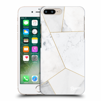 Husă pentru Apple iPhone 7 Plus - White tile