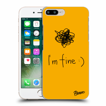 Picasee ULTIMATE CASE pentru Apple iPhone 7 Plus - I am fine