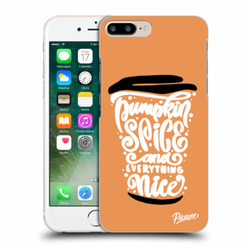 Husă pentru Apple iPhone 7 Plus - Pumpkin coffee
