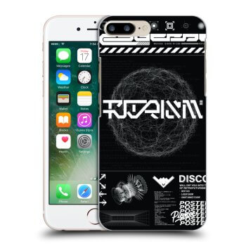 Picasee husă neagră din silicon pentru Apple iPhone 7 Plus - BLACK DISCO