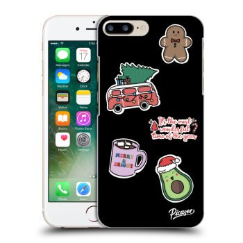 Husă pentru Apple iPhone 7 Plus - Christmas Stickers