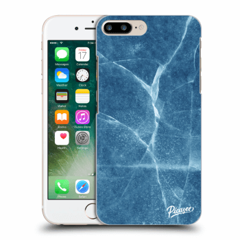 Picasee husă transparentă din silicon pentru Apple iPhone 7 Plus - Blue marble